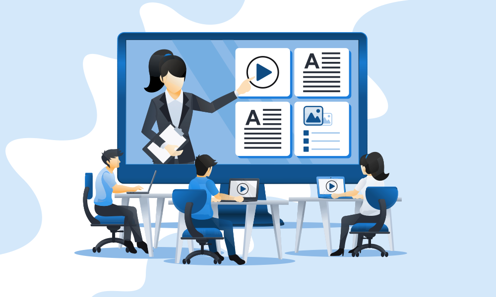 Virtual classroom system for schools and colleges