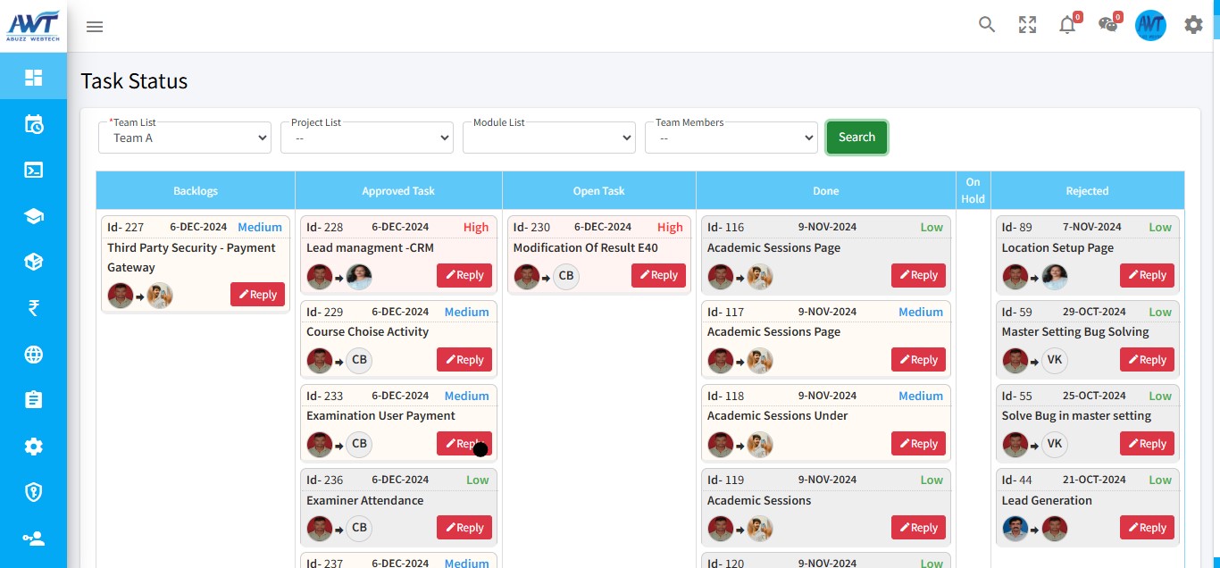 Task Management System Software
